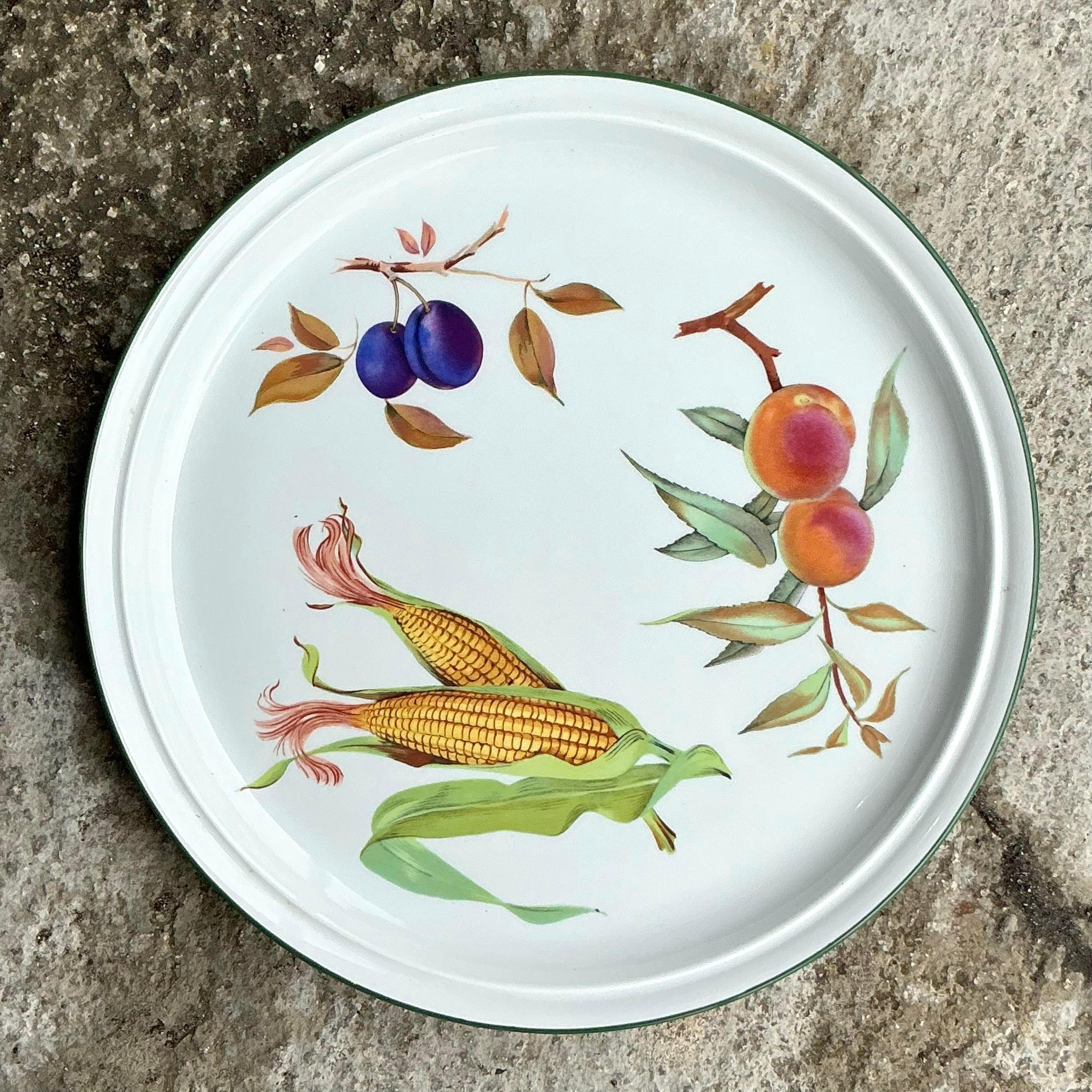 Royal Worcester-Platte im Regency-Stil im Zustand „Gut“ im Angebot in west palm beach, FL