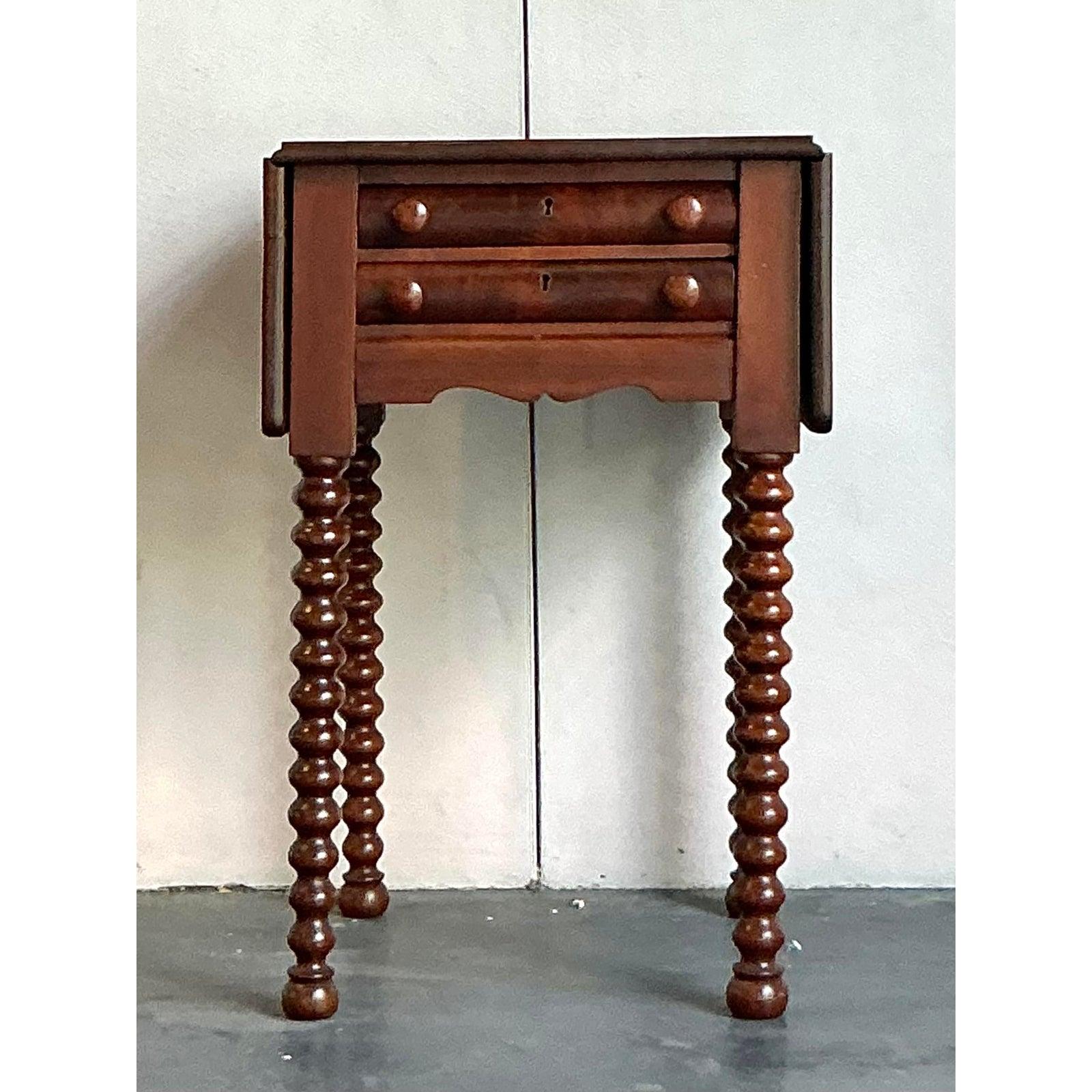 XIXe siècle Table à feuilles tombantes Vintage Regency Sheraton en vente