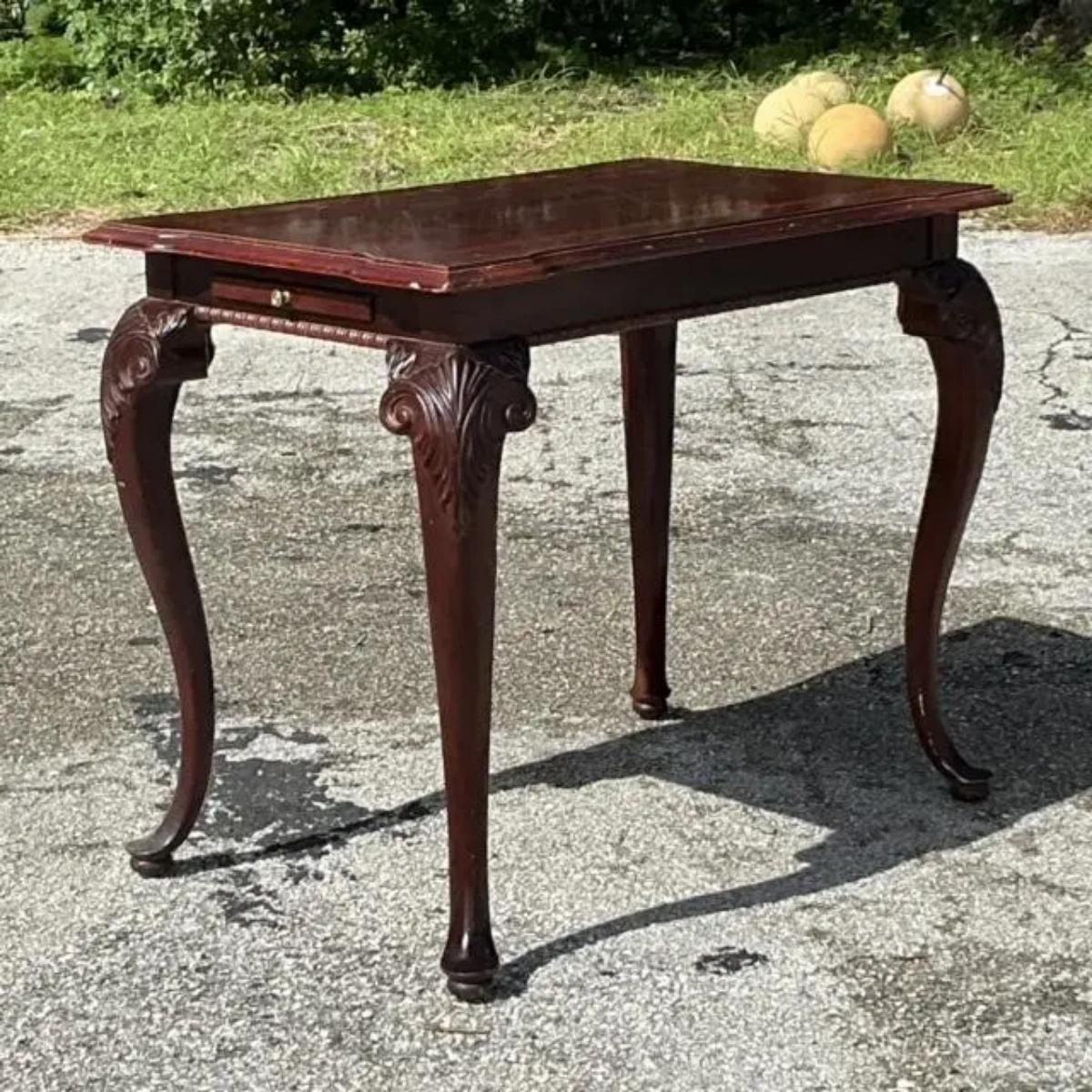 Table d'appoint Vintage Regency en vente 2