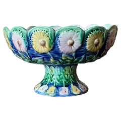 Ciotola in maiolica con piedini Smith & Hill, vintage, Regency