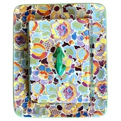 Vintage Regency SoHo Pottery Lidded Cheese Tray