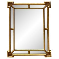 Vintage Regency Stacked Gilt Mirror