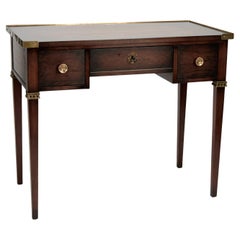 Vintage Regency Style Rosewood Desk by Baker