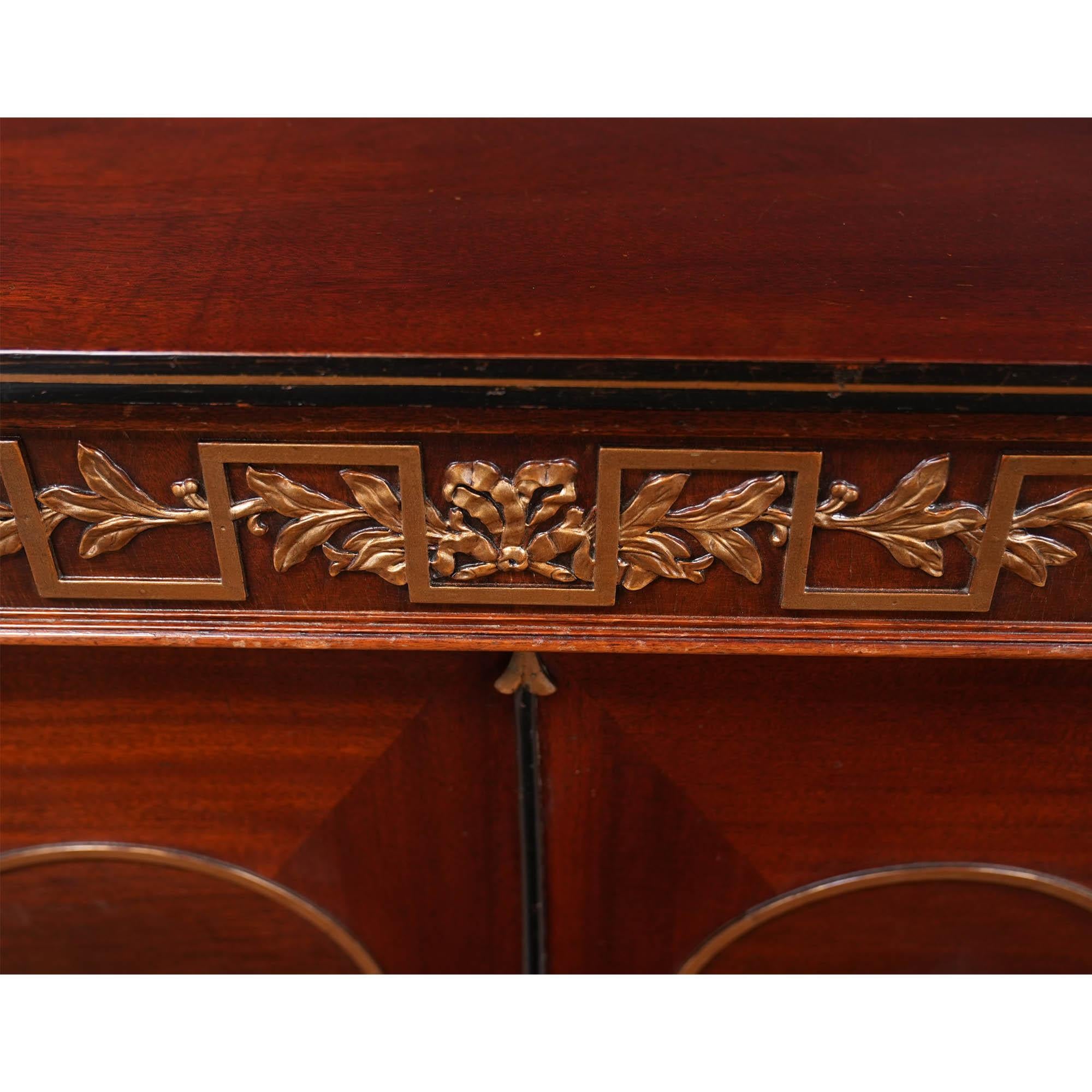 Fin du 20e siècle Enfilade vintage de style Regency en vente