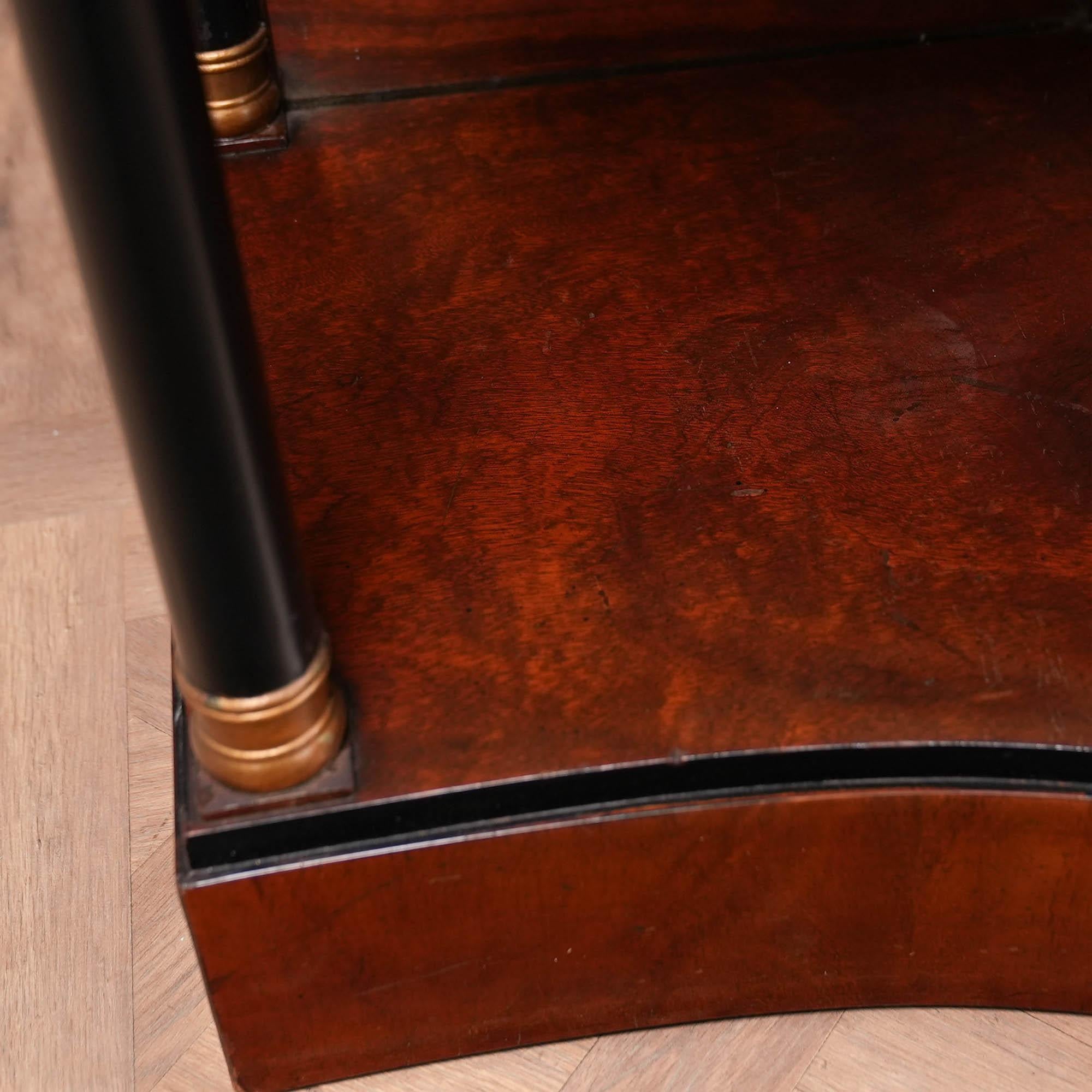 Acajou Enfilade vintage de style Regency en vente