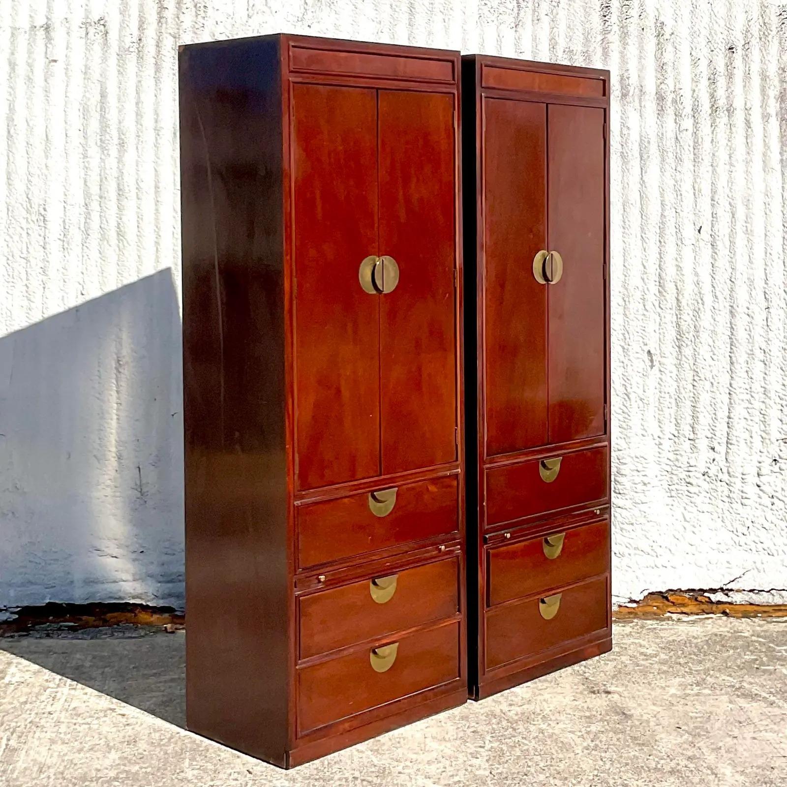 thomasville armoire with drawers