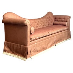 Vintage Regency Tomlinson Roll Back Tufted Sofa