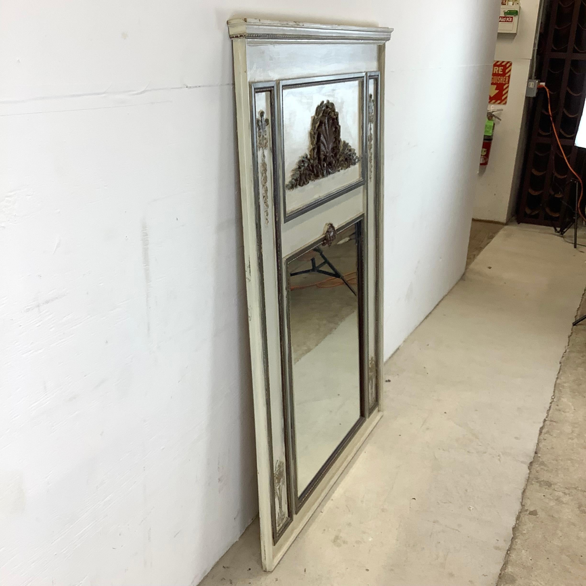 Other Vintage Regency Trumeau Mirror with Ornate Detailing