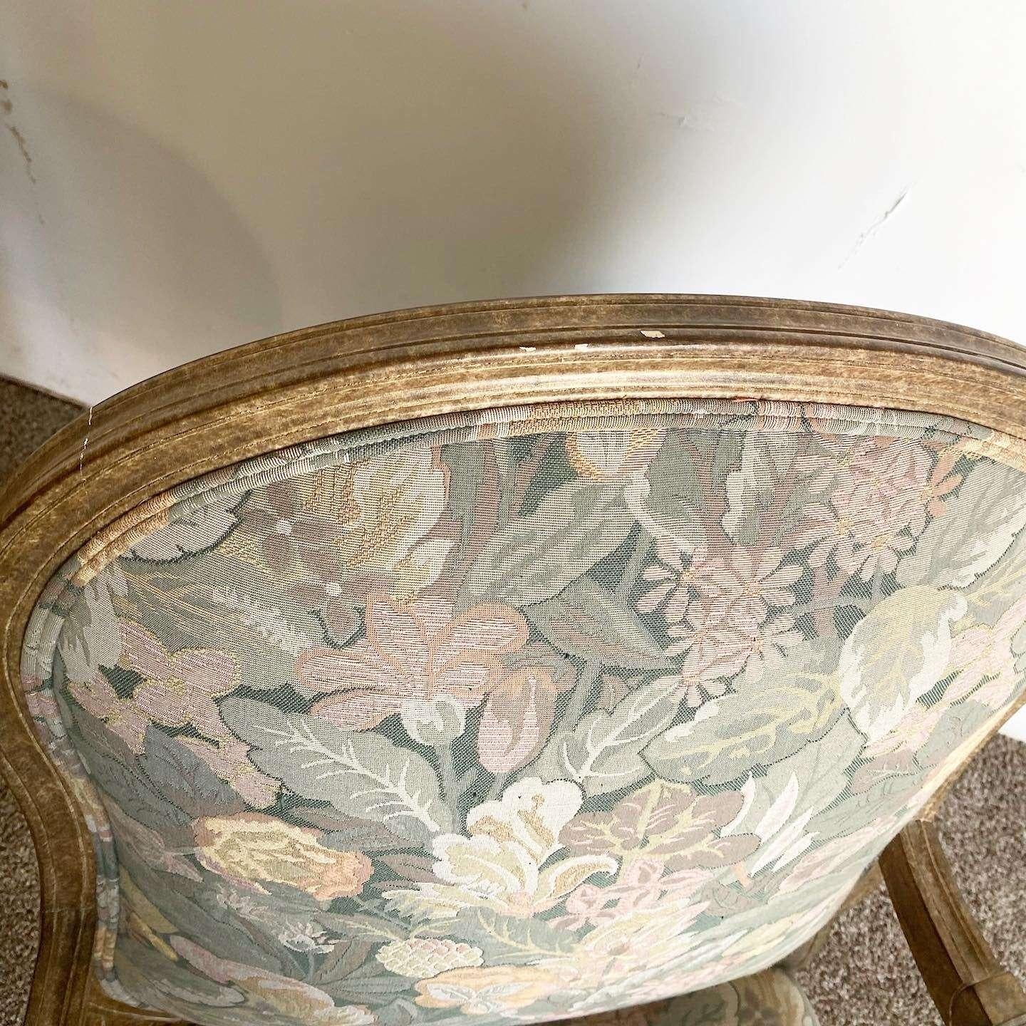 Tessuto Poltrone imbottite vintage Regency - una coppia in vendita