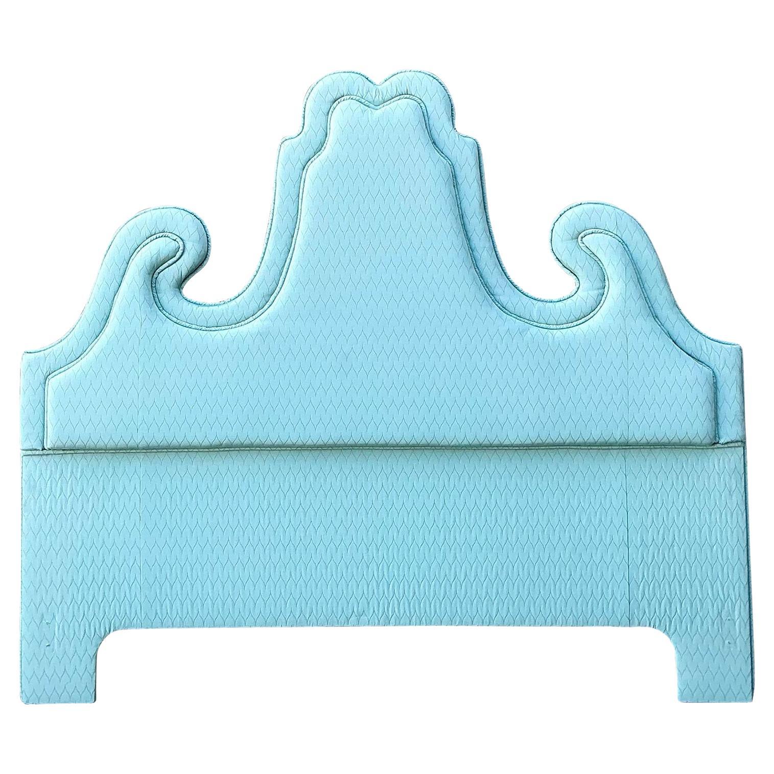 Testiera imbottita vintage Regency per la regina