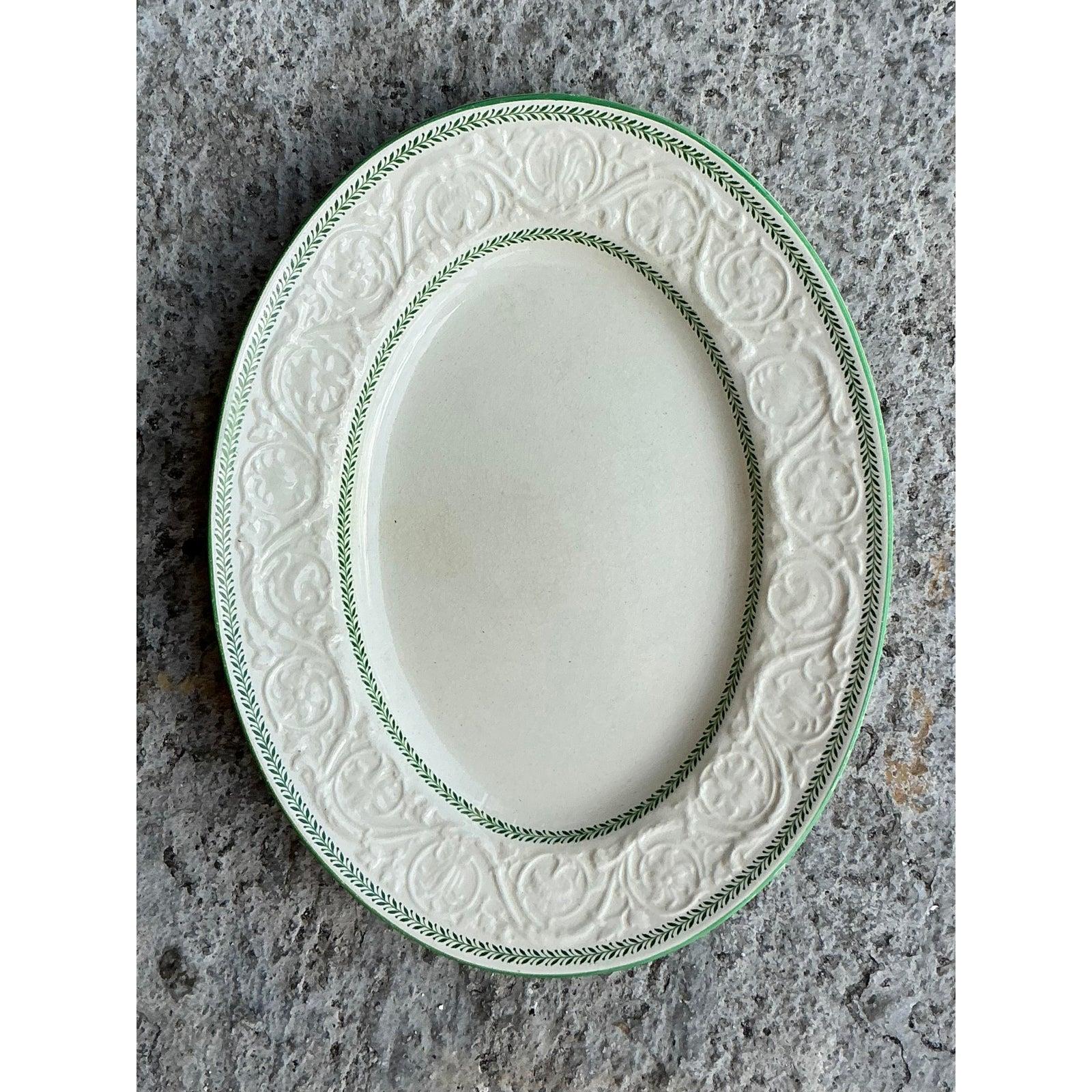 Britannico Piatto in ceramica d'epoca Regency Wedgwood Patrician in vendita
