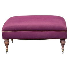 Used Regency Welted Ottoman
