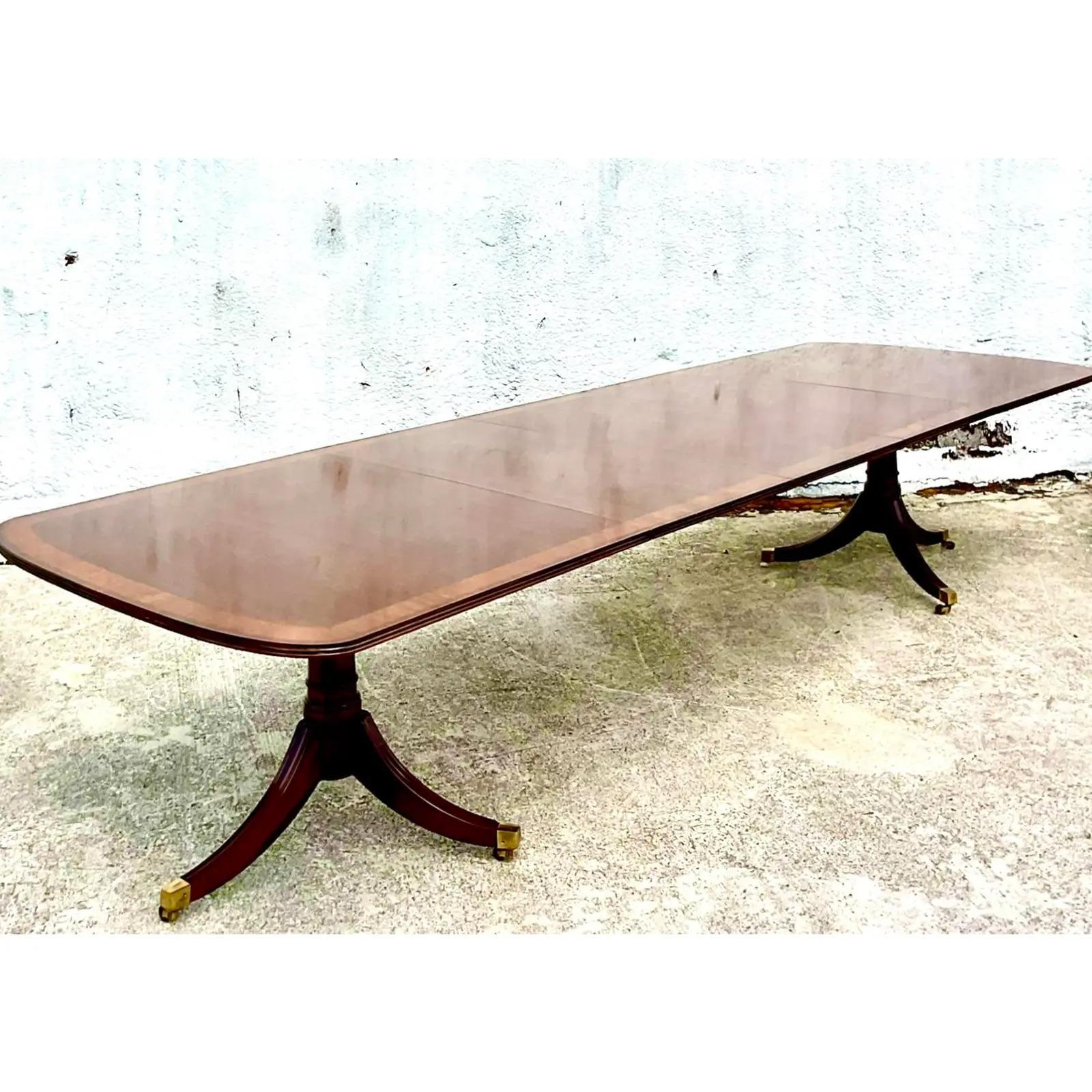 vintage duncan phyfe dining table
