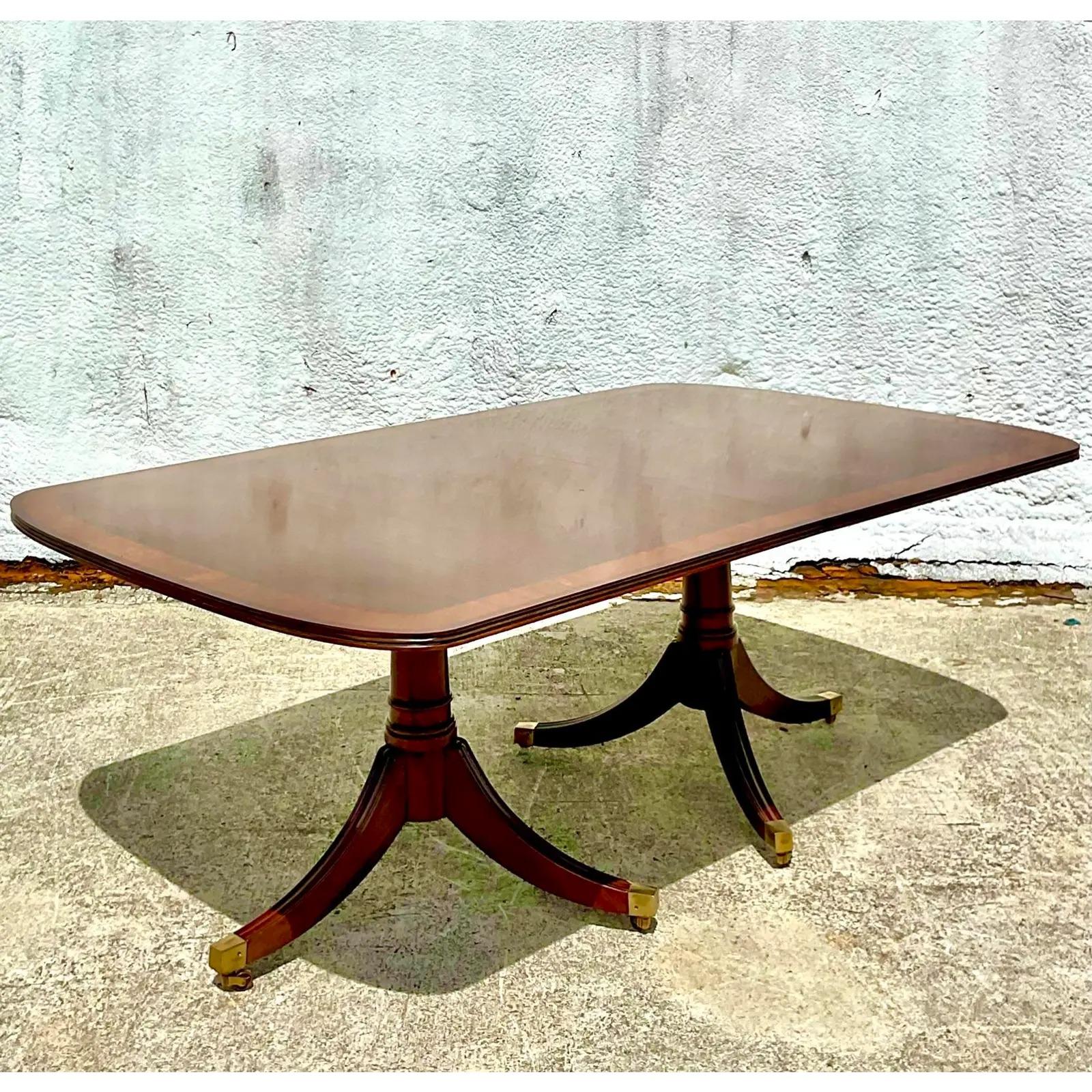 vintage duncan phyfe dining table