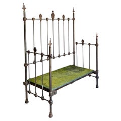 Vintage Regency-Sofa aus Schmiedeeisen