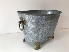 Vintage Regency Zinc Cooler or Ice Bucket