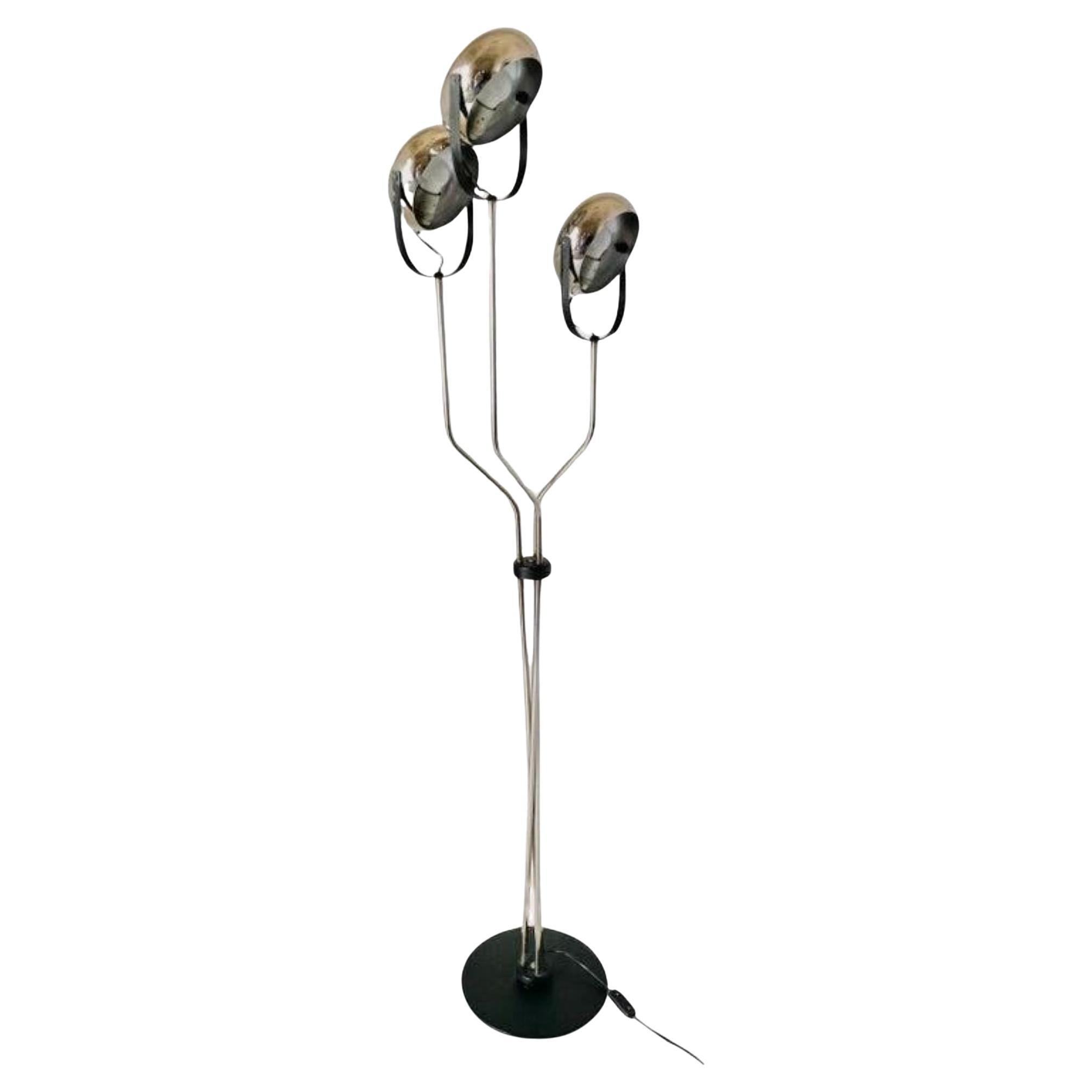 Vintage Reggiani Floor Lamp with Adjustable Lights, Italy 1960