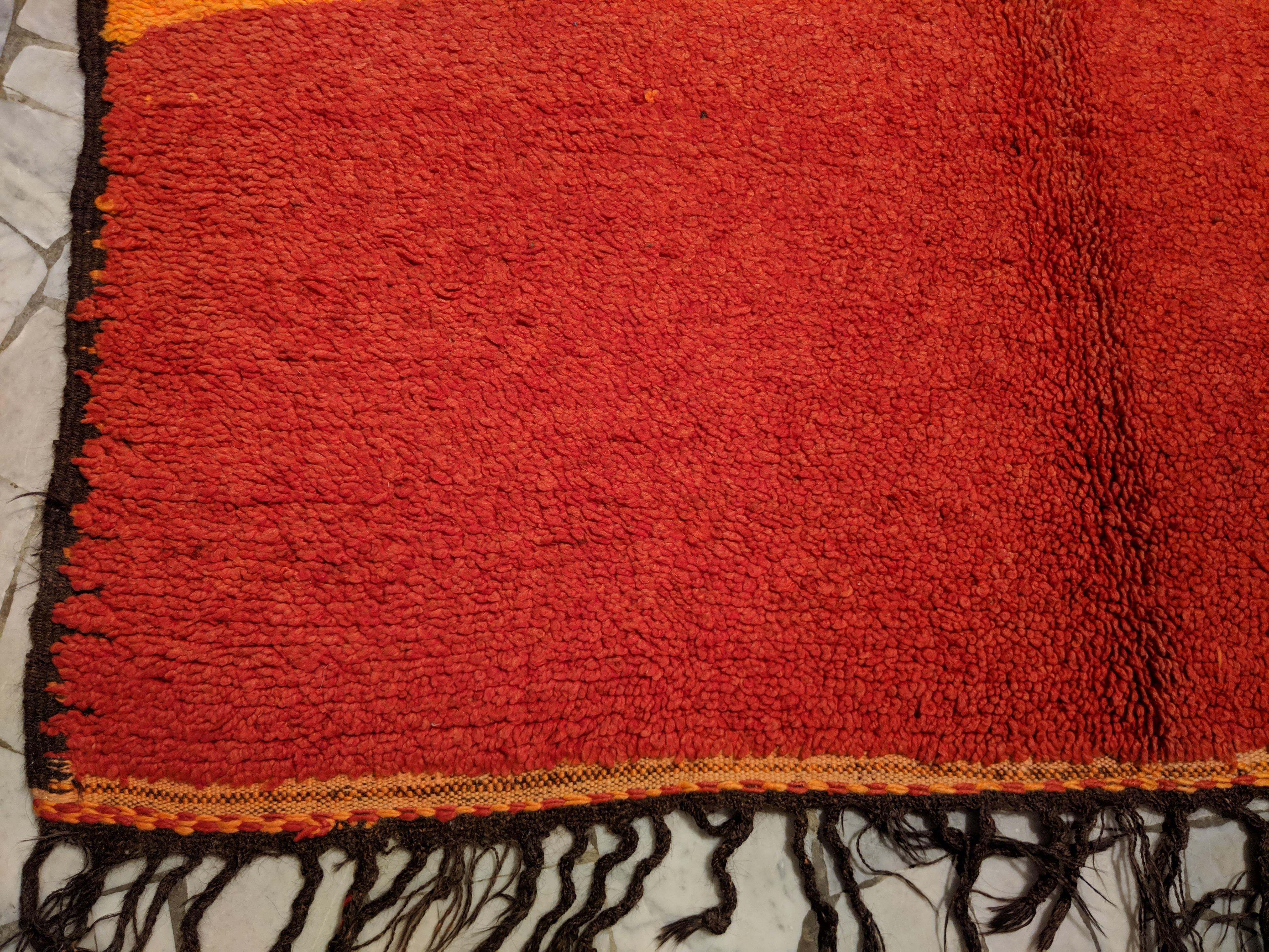 Vintage Rehamna Berber Carpet 5