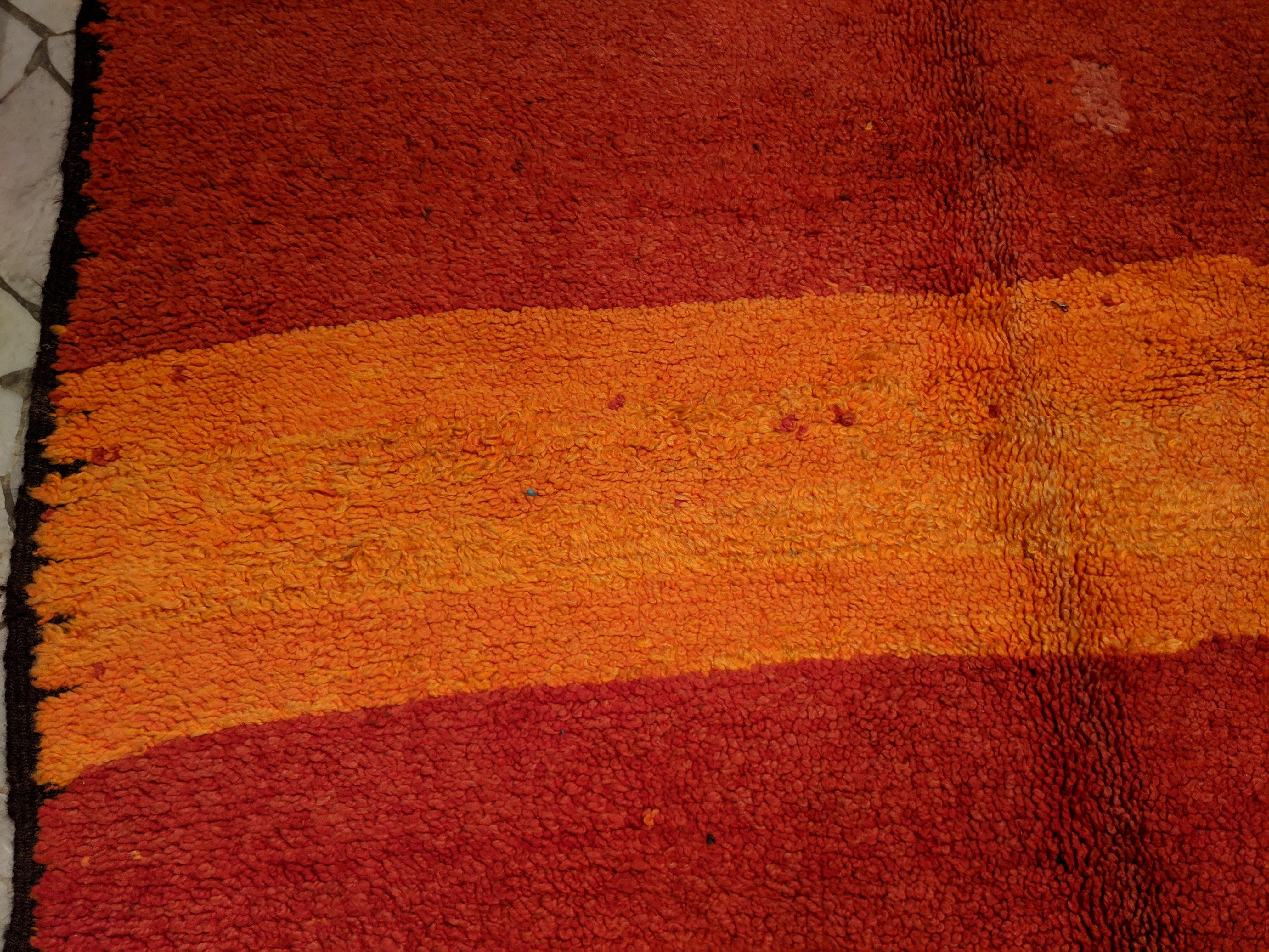 Vintage Rehamna Berber Carpet 6