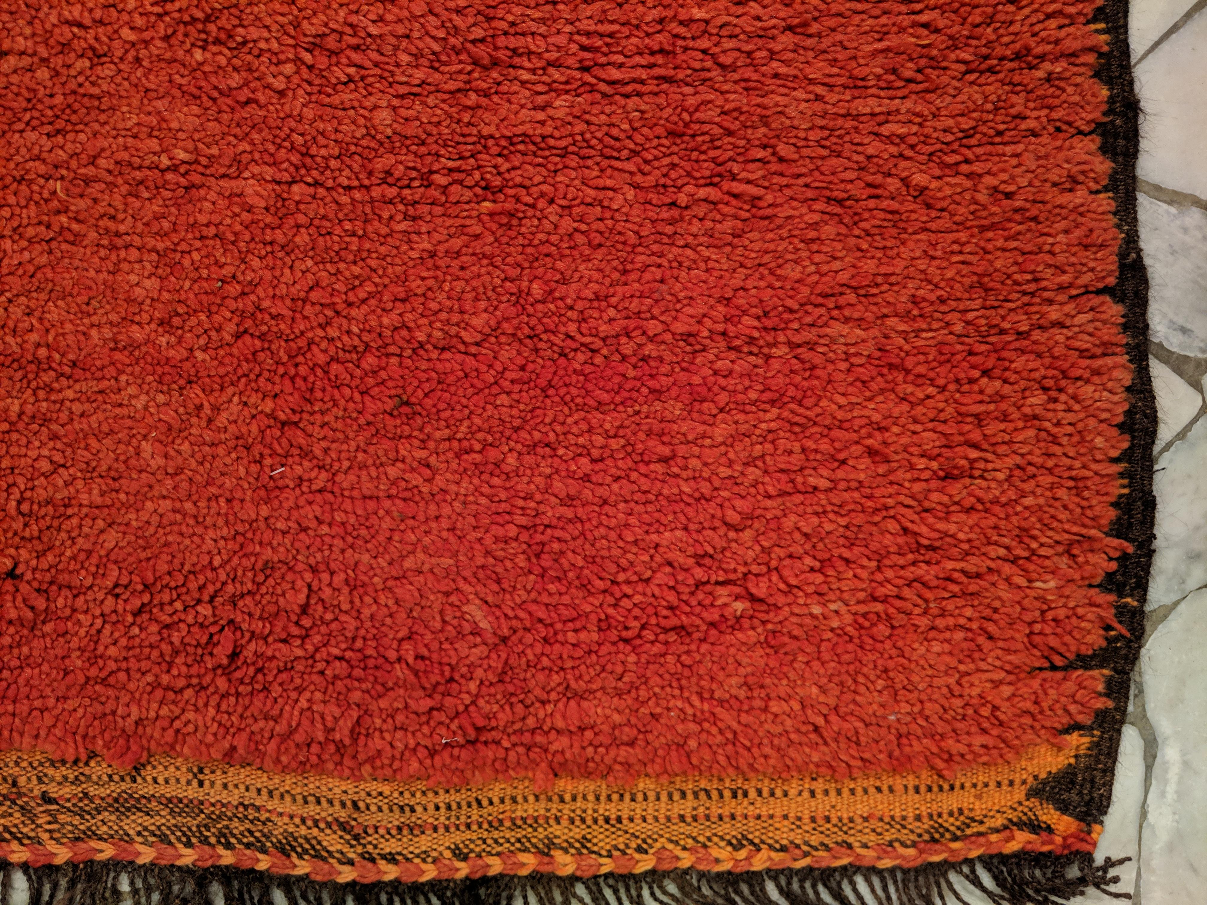 Moroccan Vintage Rehamna Berber Carpet