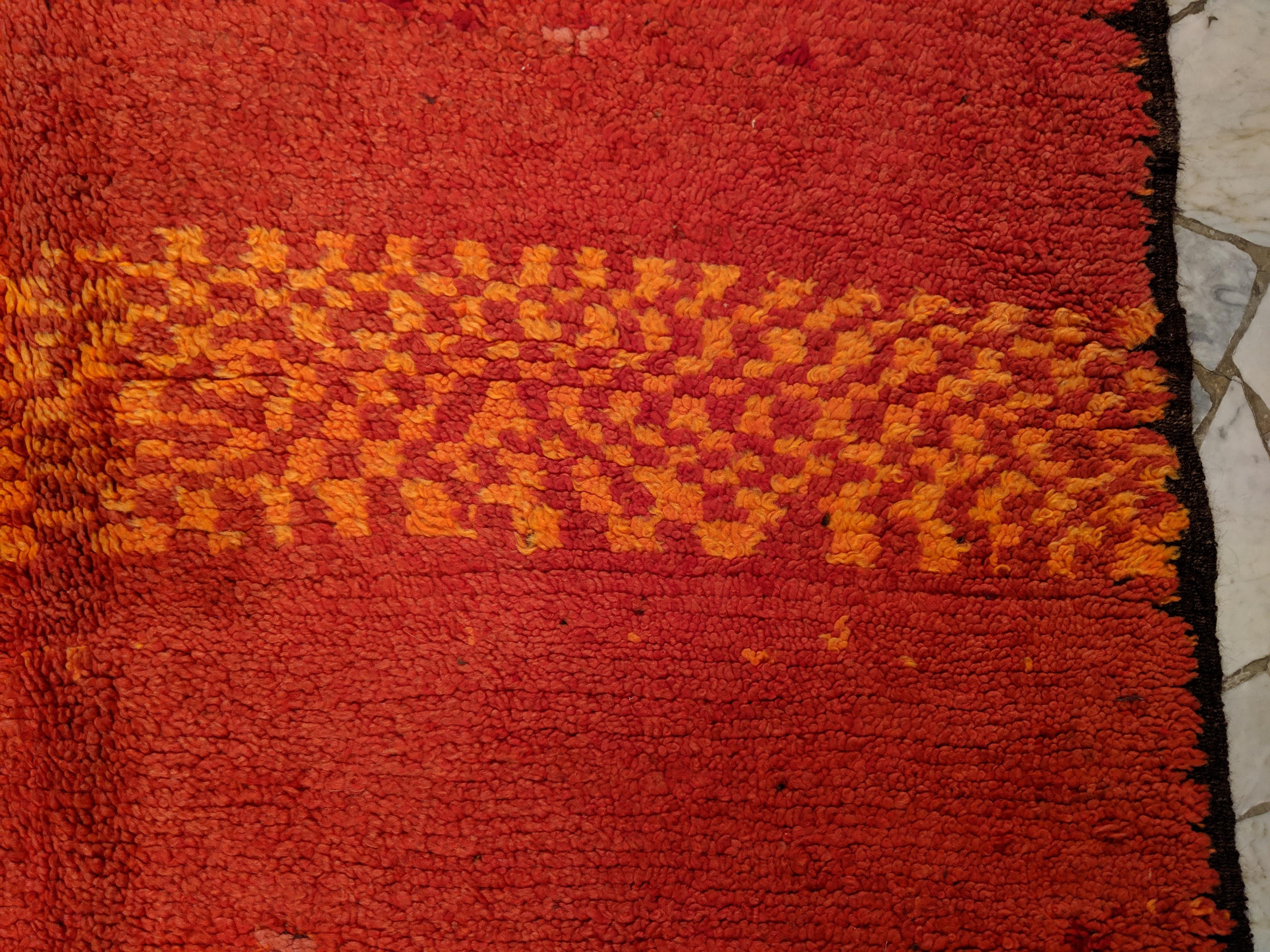Vintage Rehamna Berber Carpet 1