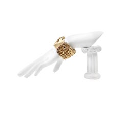 Vintage Reinad NYC Gold Tone Link Bracelet, Circa 1990