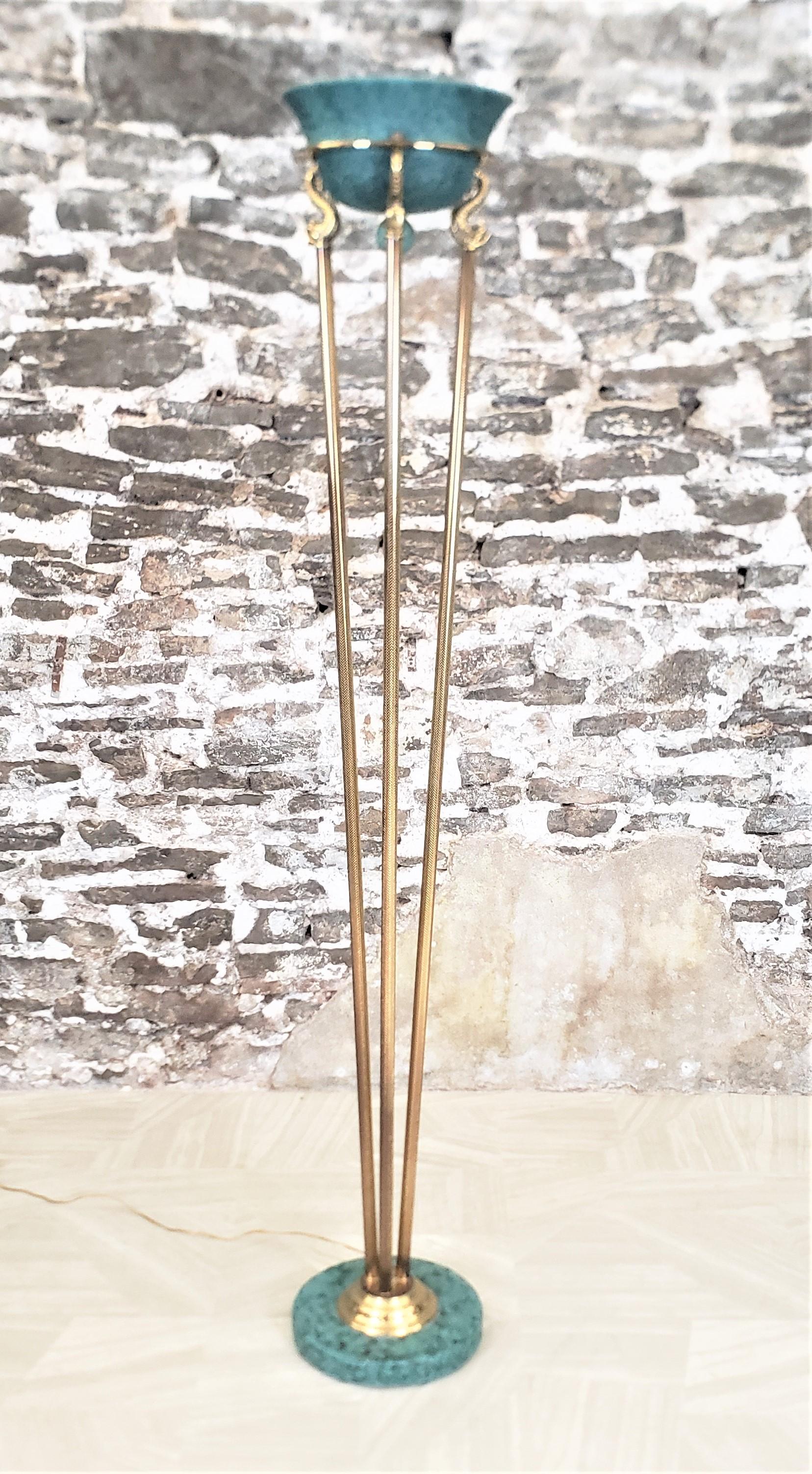 vintage halogen floor lamp