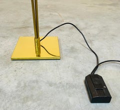 Vintage Relux of Milan Italy Brass
Halogen Torchiere Floor Lamp