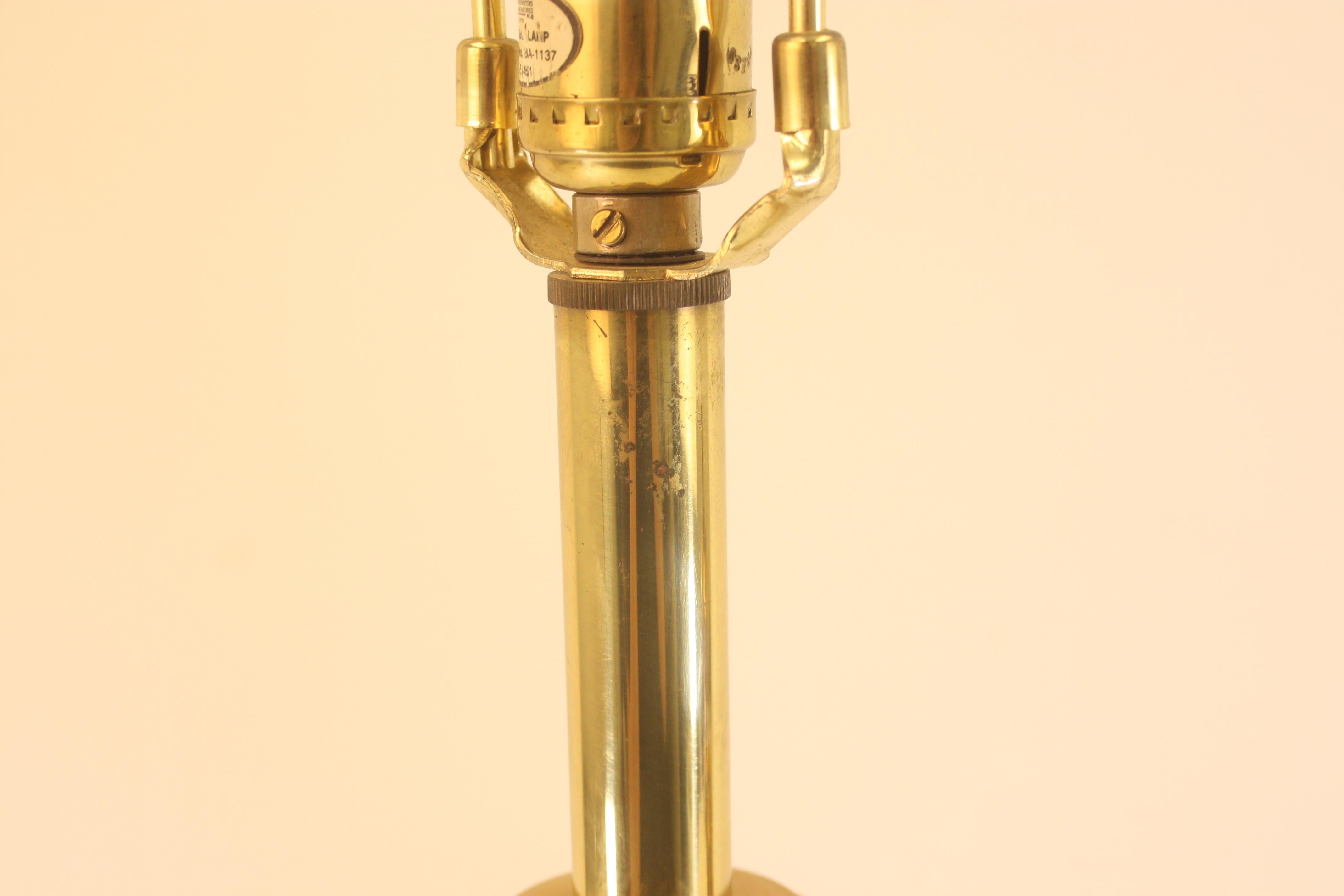 Vintage Rembrandt Brass Lamps For Sale 2