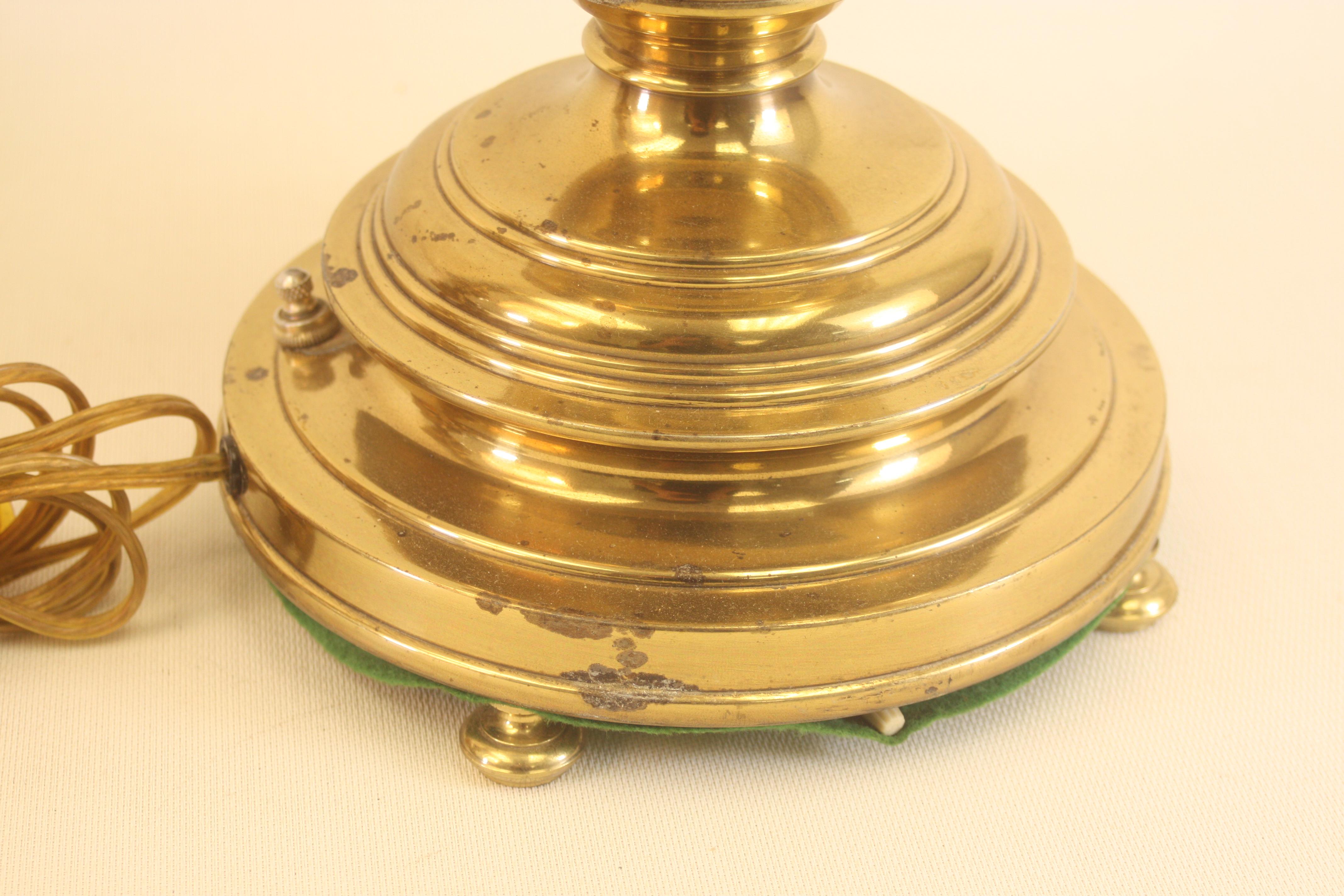 Vintage Rembrandt Brass Lamps For Sale 5