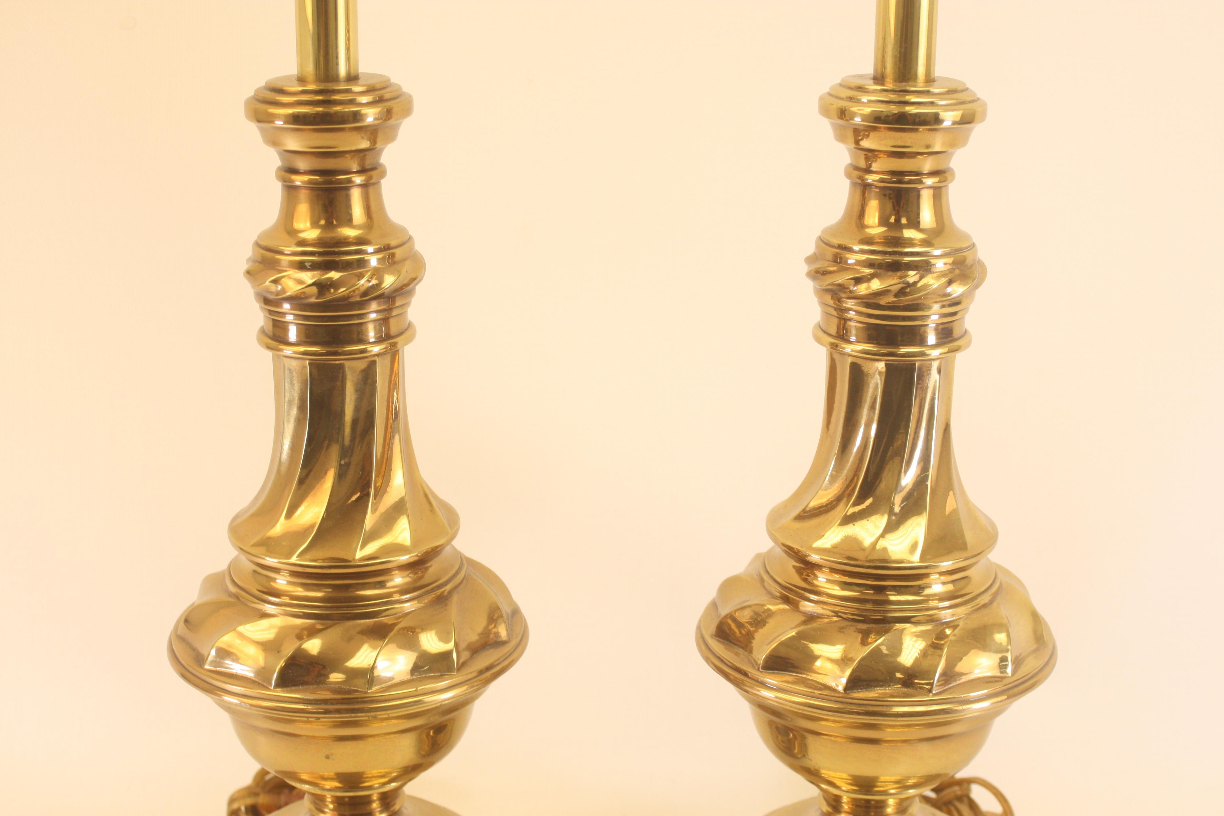 brass lamps vintage