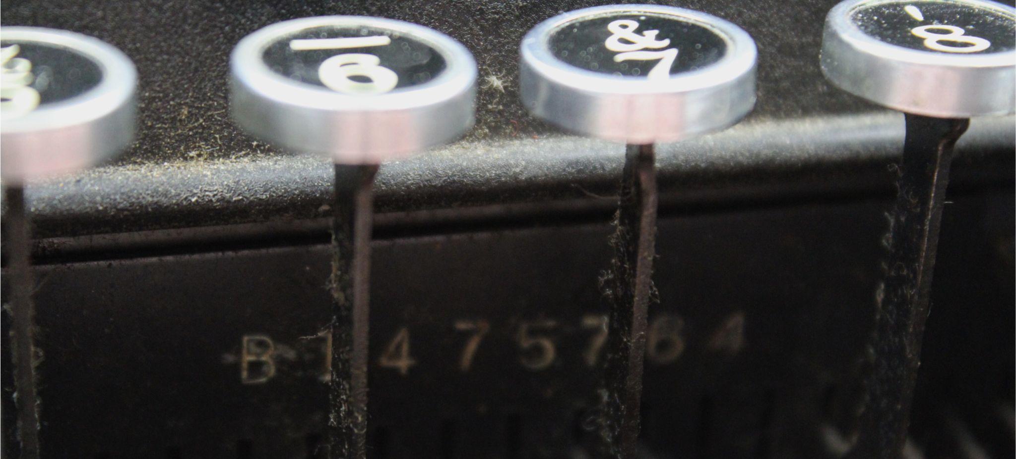 American Vintage Remington Rand Typewriter, 1947