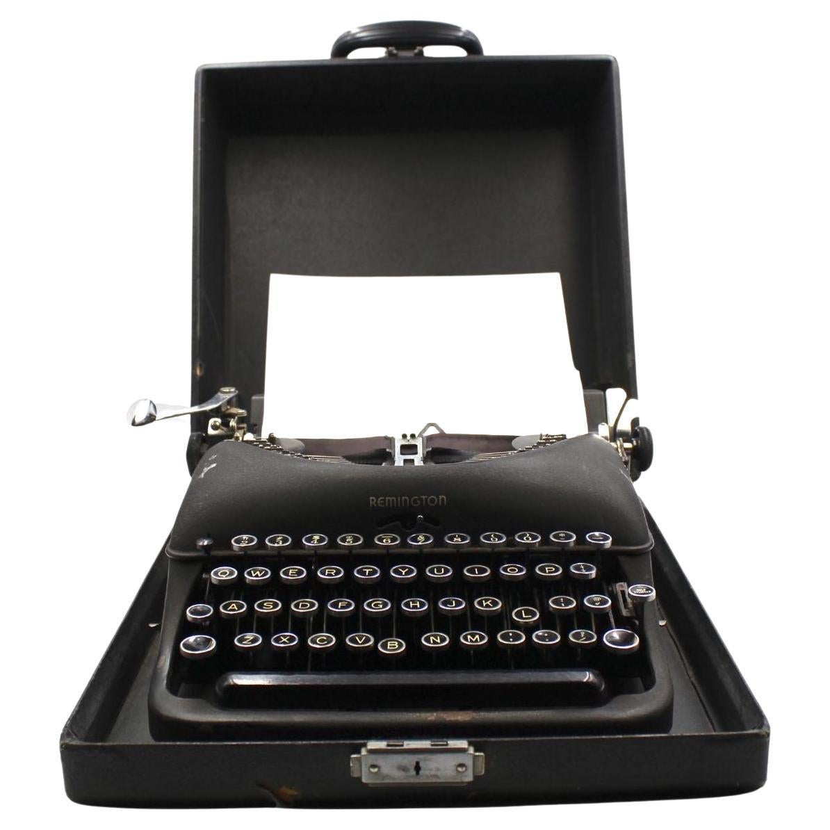 Vintage Remington Rand Typewriter, 1947 For Sale