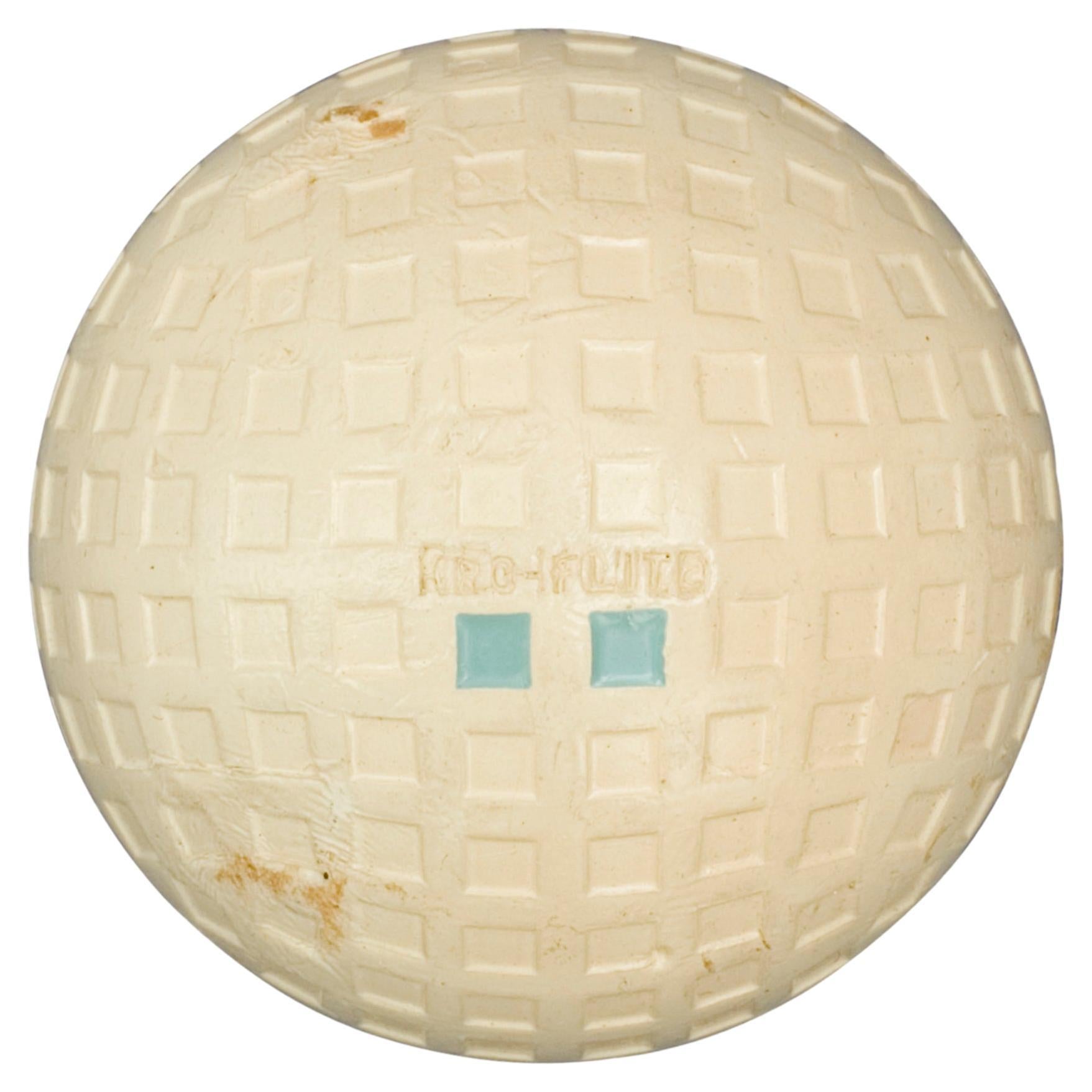 Vintage Top Flite Golf Ball with Mesh Pattern For Sale at 1stDibs