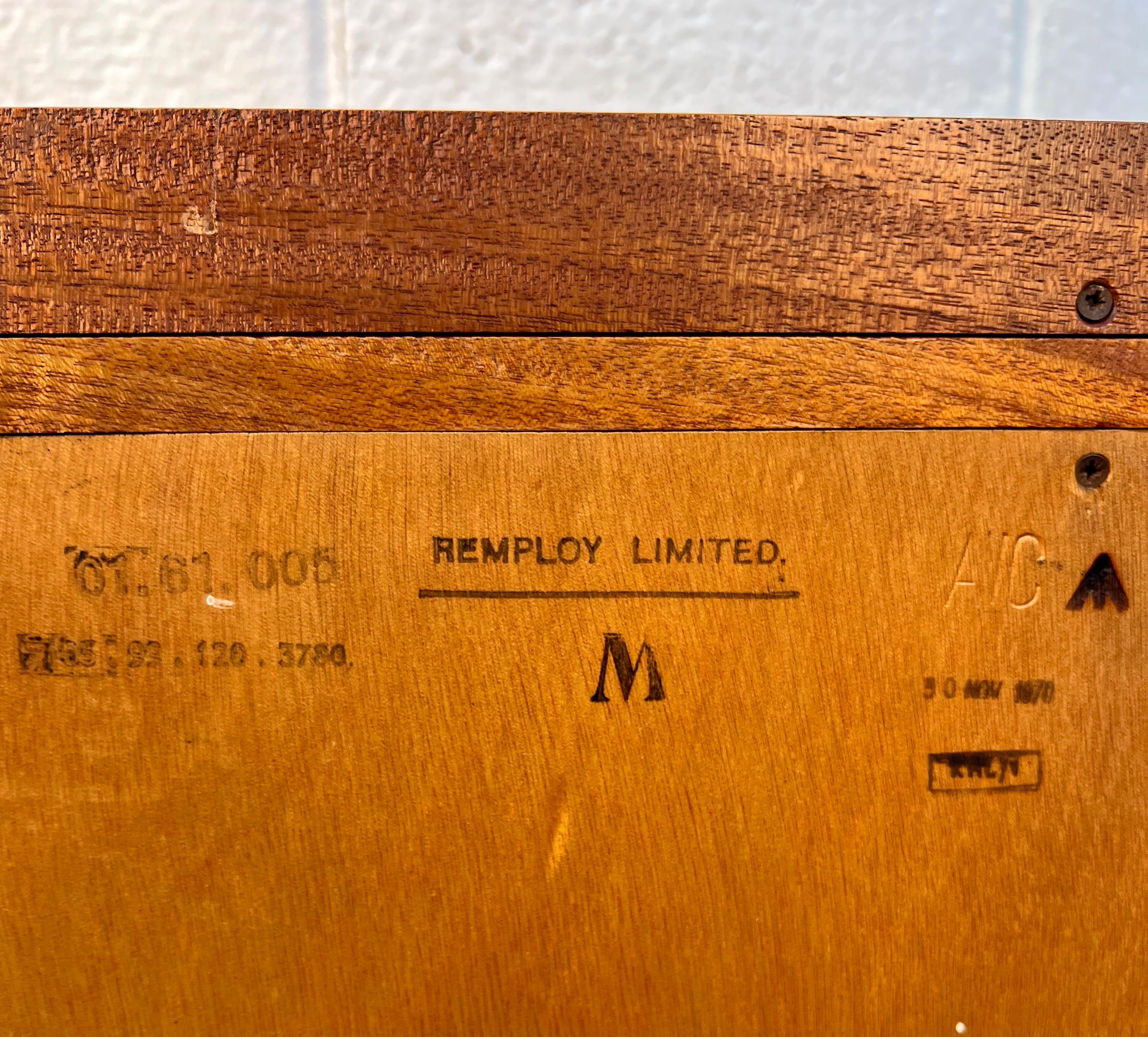 Vintage Remploy Military Stag Sideboard For Sale 8