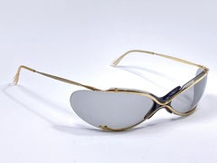 Vintage Renauld of France 1965 " The Bikini " Gold Spectaculars Sunglasses