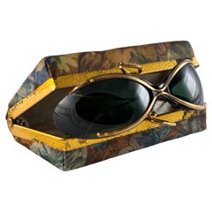Gafas de sol vintage Renauld of France 1965 " El Bikini " Espectaculares de oro