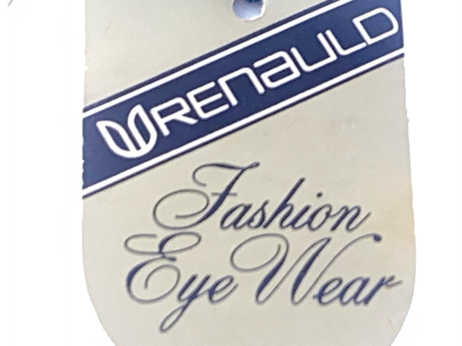 Gafas de sol Vintage Renauld Oversized Semi Rimless Grey Gradient Lens 1970 en venta 1
