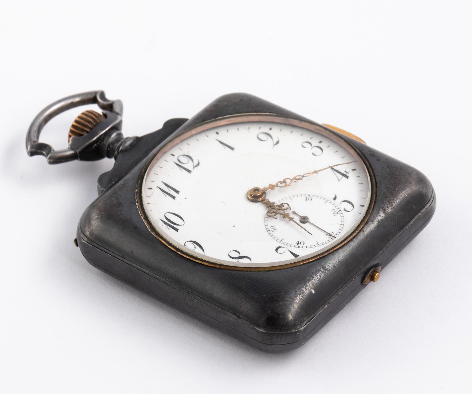 Vintage Repeater Pocket Watch by A.B. Gorant In Good Condition In St.amford, CT