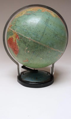 Vintage Replogle Precision Globe with Rotating Zodiac Constellation Base