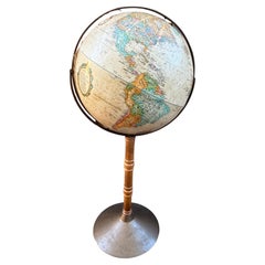 Vintage Replogle Welt Globus auf Stand