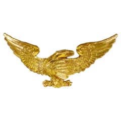 Vintage Repousse Eagle