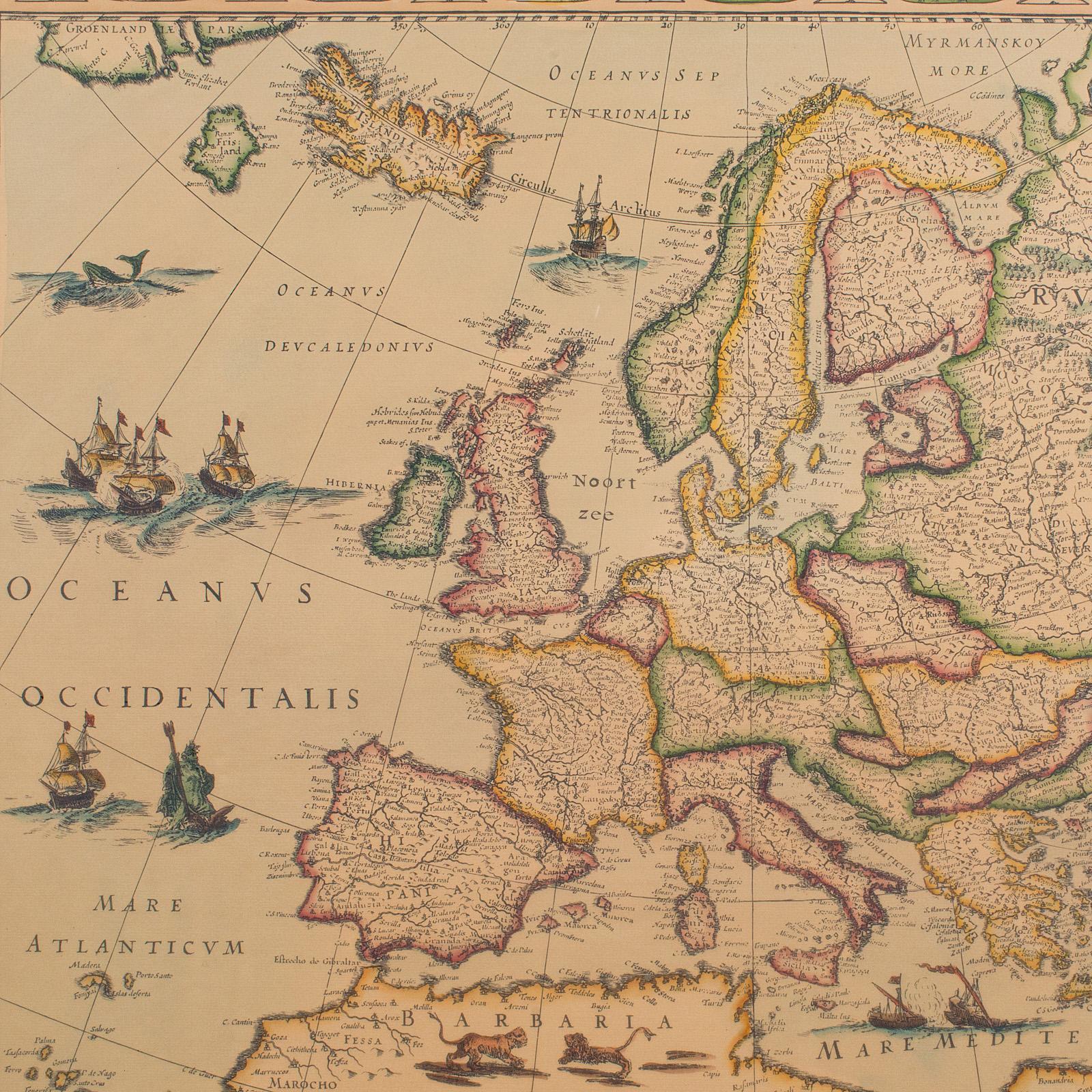 carte de l'europe au 17ème siècle