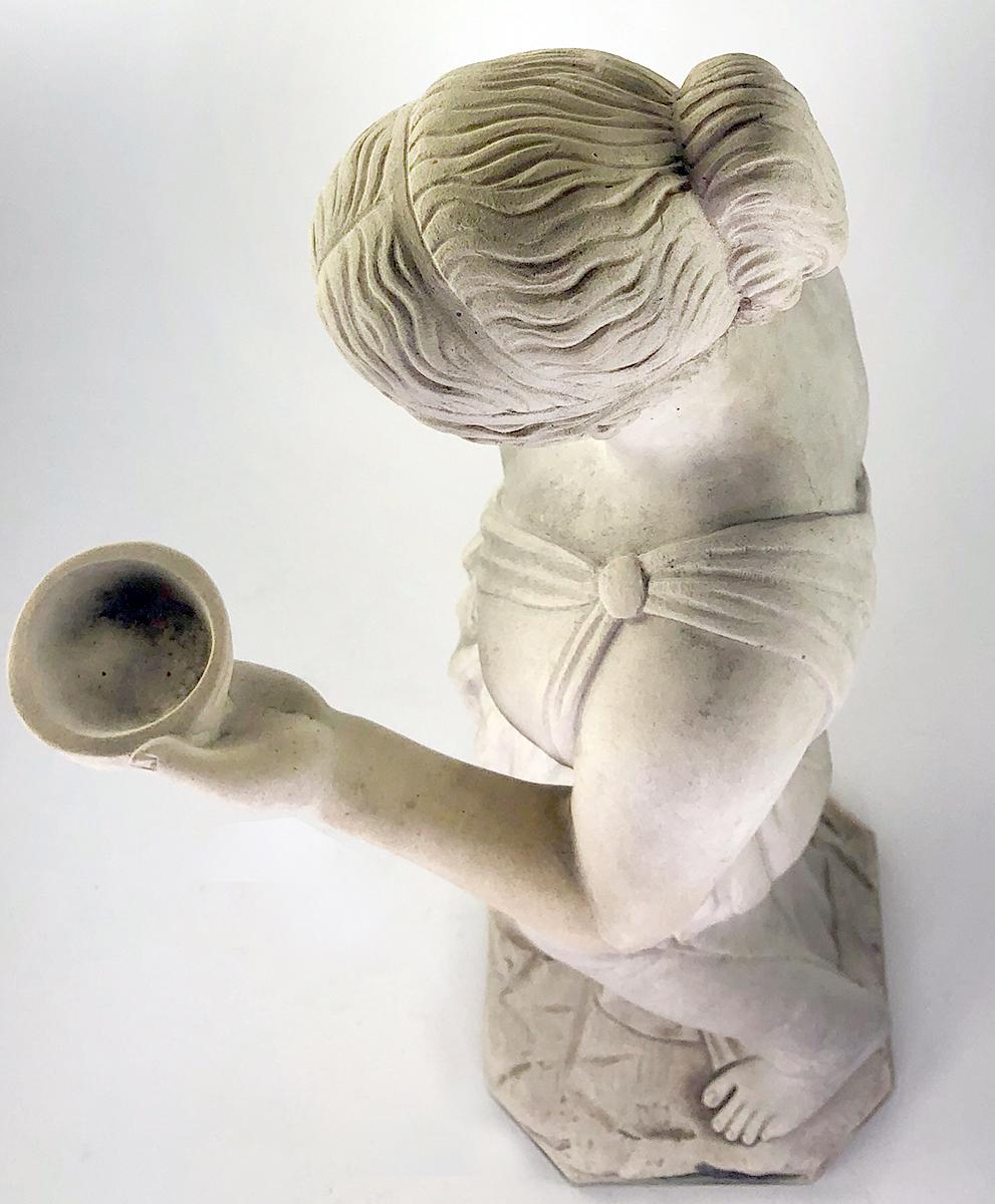 Reproduction vintage d'une statue antique de style Greco-Romain en vente 3