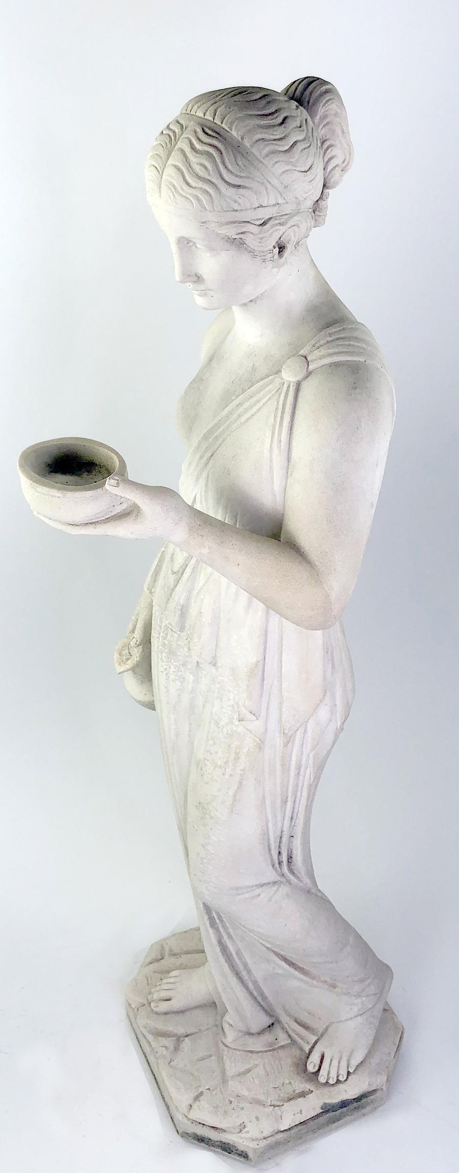 Reproduction vintage d'une statue antique de style Greco-Romain en vente 4