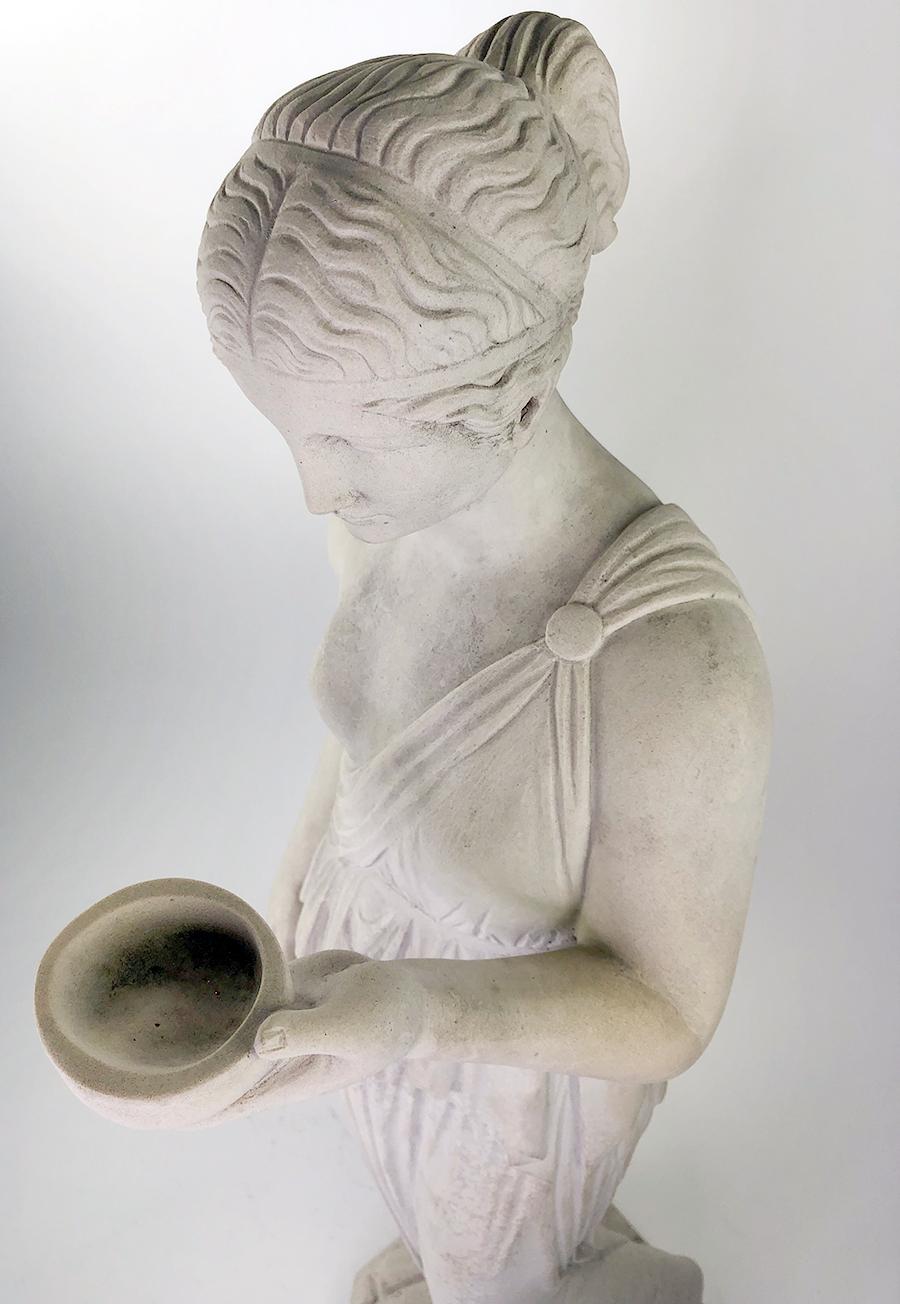 Vintage reproduction of an ancient Greco-Roman style statue For Sale 10