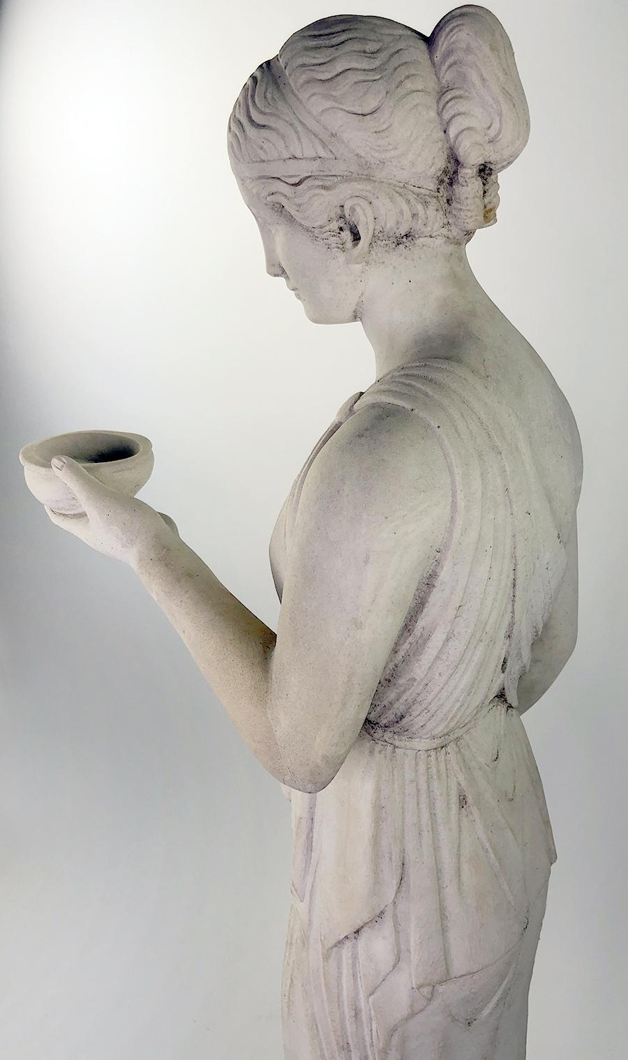 Reproduction vintage d'une statue antique de style Greco-Romain en vente 1
