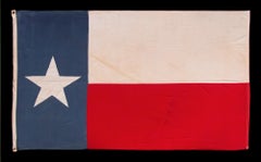 Vintage Republic of Texas Flag, Made by Decorators, Inc, ca 1930-1950