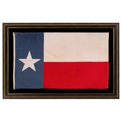 Vintage Republic of Texas Flag, Made by Decorators, Inc, ca 1930-1950