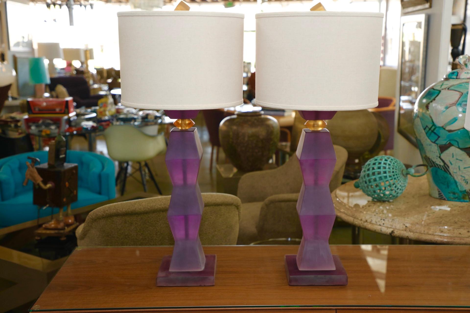 American Vintage Resin Lamps